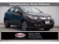 2019 Crystal Black Pearl Honda HR-V Sport  photo #1