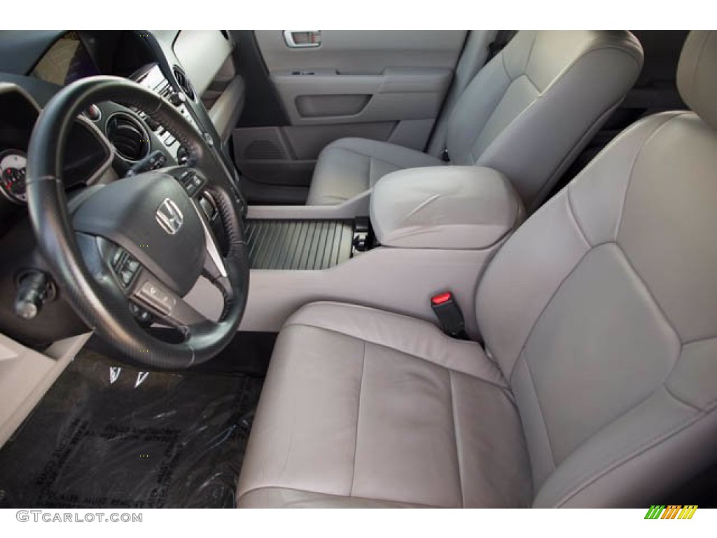 Gray Interior 2015 Honda Pilot EX-L Photo #139399764