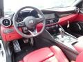  2020 Giulia TI Sport Carbon AWD Black/Red Interior