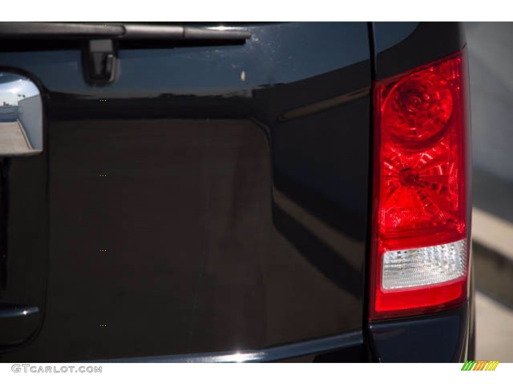 2015 Pilot EX-L - Crystal Black Pearl / Gray photo #11