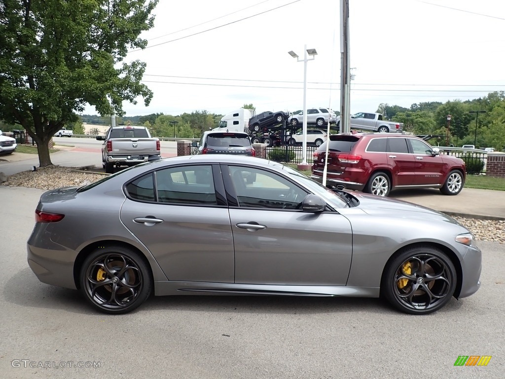 Stromboli Gray Metallic 2020 Alfa Romeo Giulia TI Sport Carbon AWD Exterior Photo #139400052