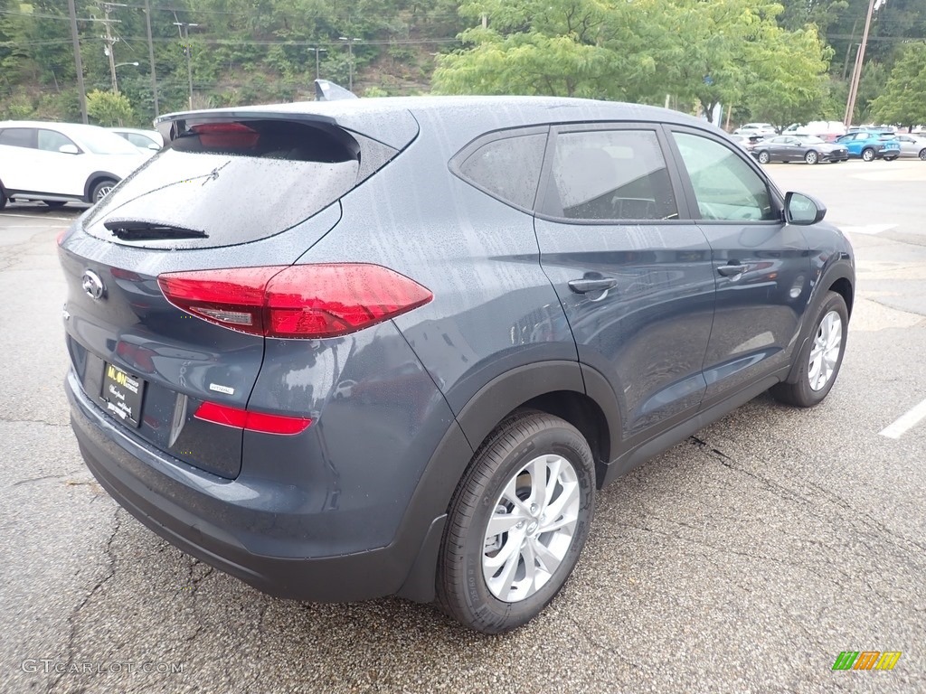 2021 Tucson SE AWD - Dusk Blue / Black photo #2