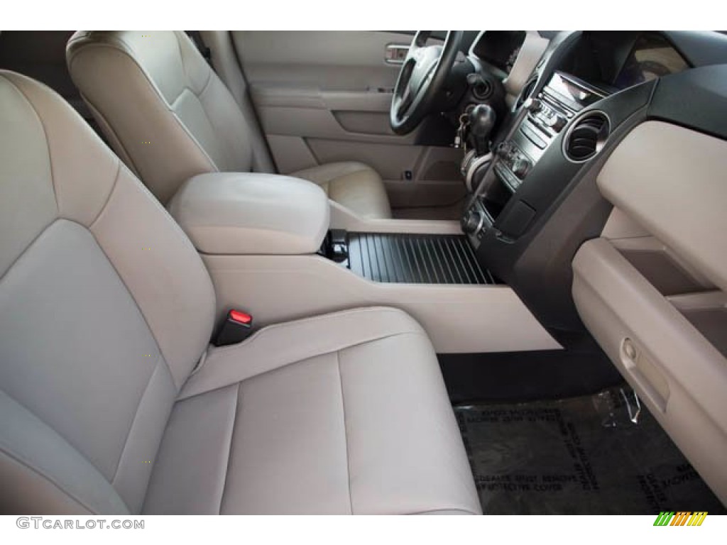 2015 Pilot EX-L - Crystal Black Pearl / Gray photo #23