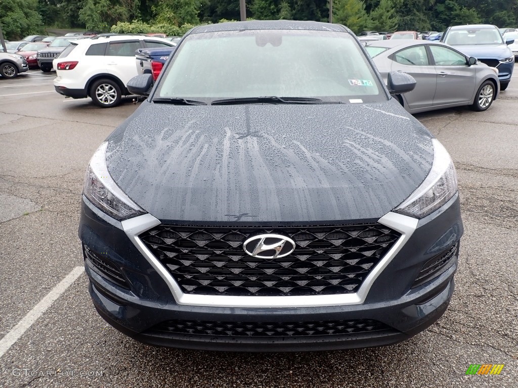 2021 Tucson SE AWD - Dusk Blue / Black photo #4