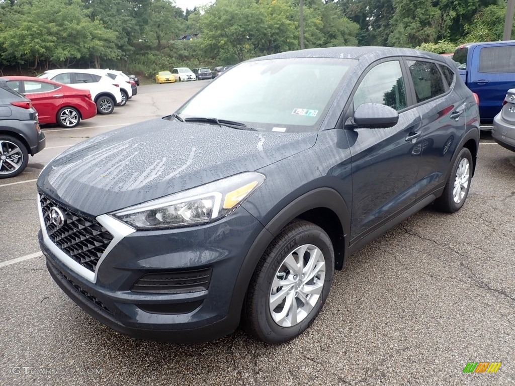 2021 Tucson SE AWD - Dusk Blue / Black photo #5