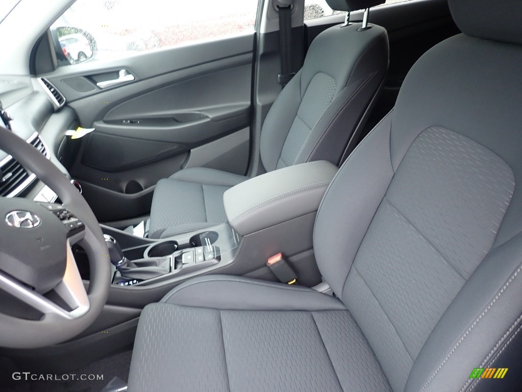 2021 Tucson SE AWD - Dusk Blue / Black photo #11