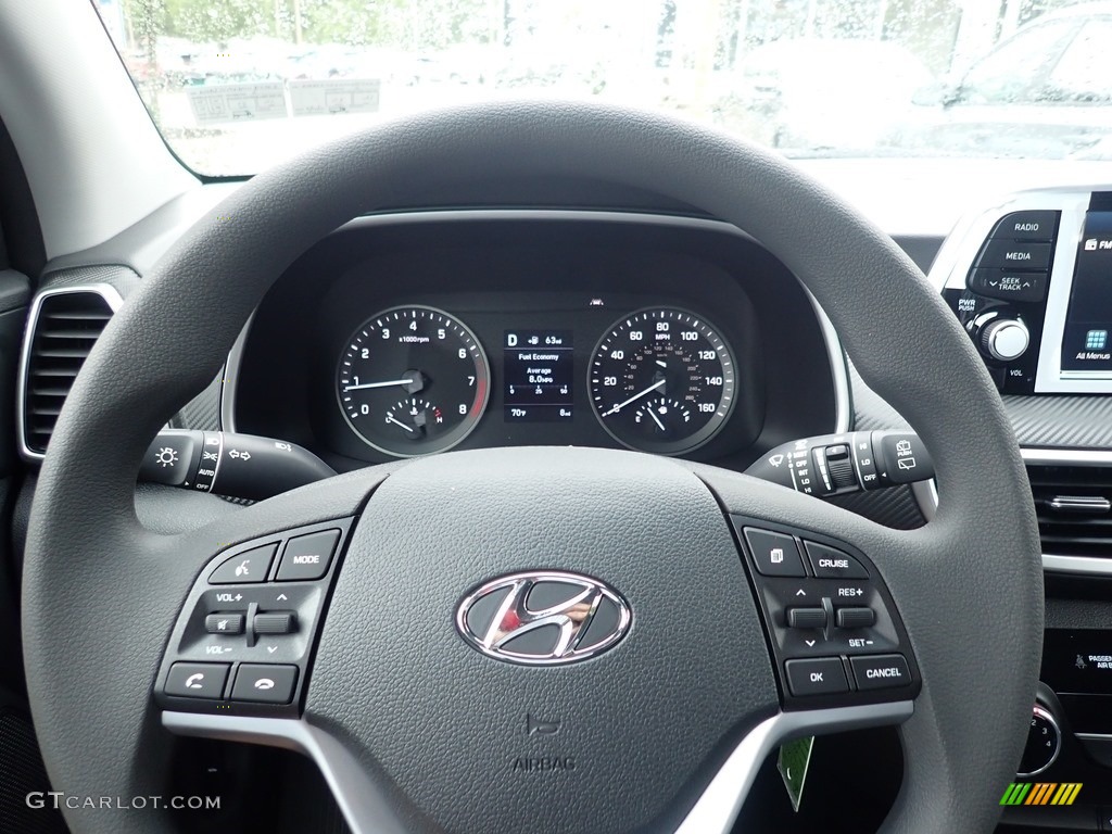 2021 Tucson SE AWD - Dusk Blue / Black photo #15