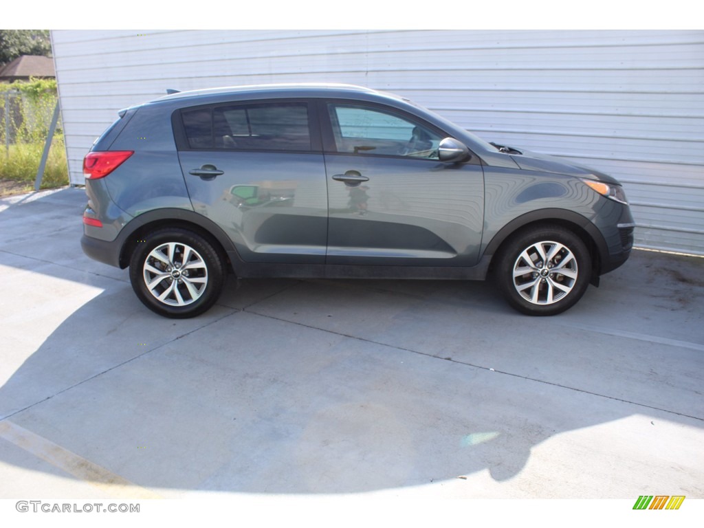 2015 Sportage LX - Sage Green / Alpine Gray photo #12