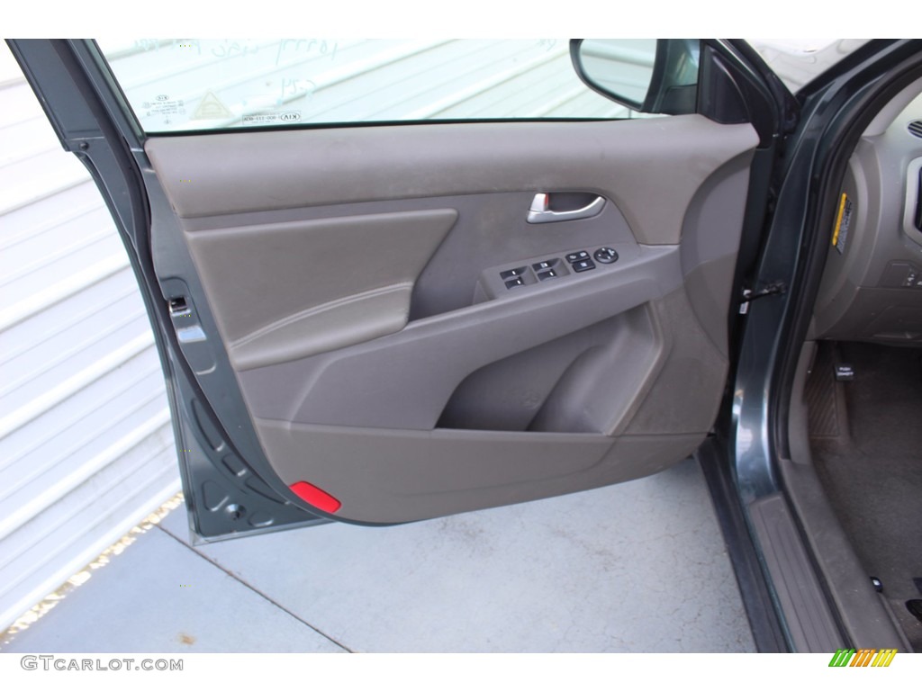 2015 Kia Sportage LX Alpine Gray Door Panel Photo #139400751