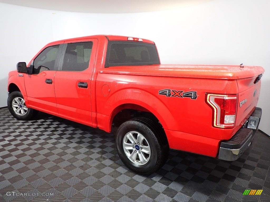 Race Red 2017 Ford F150 XL SuperCrew 4x4 Exterior Photo #139401105