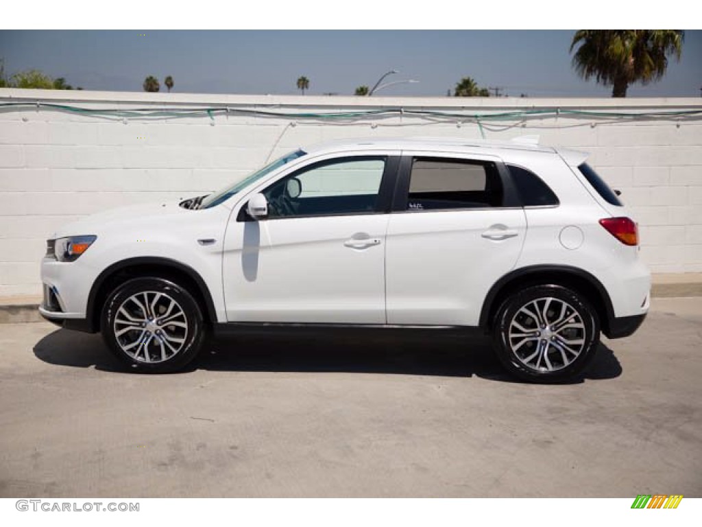 Pearl White 2019 Mitsubishi Outlander Sport SE Exterior Photo #139401322