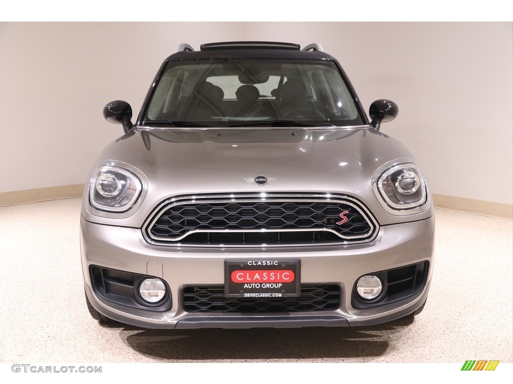 2017 Countryman Cooper S ALL4 - Melting Silver Metallic / Carbon Black photo #2