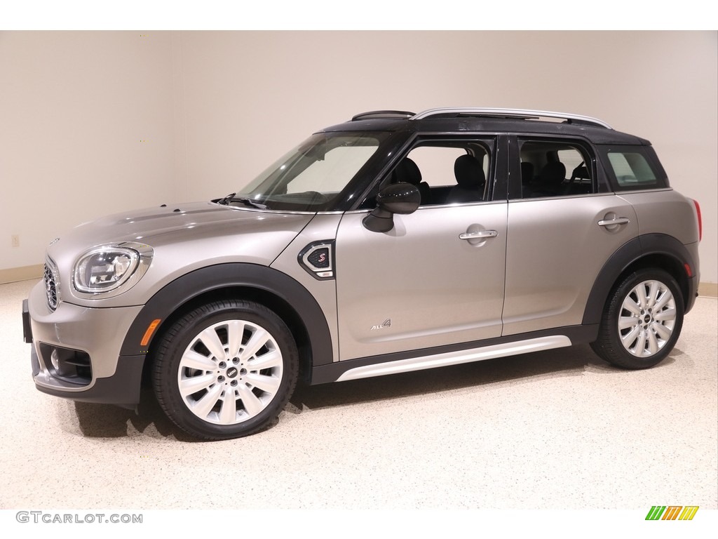 2017 Countryman Cooper S ALL4 - Melting Silver Metallic / Carbon Black photo #3