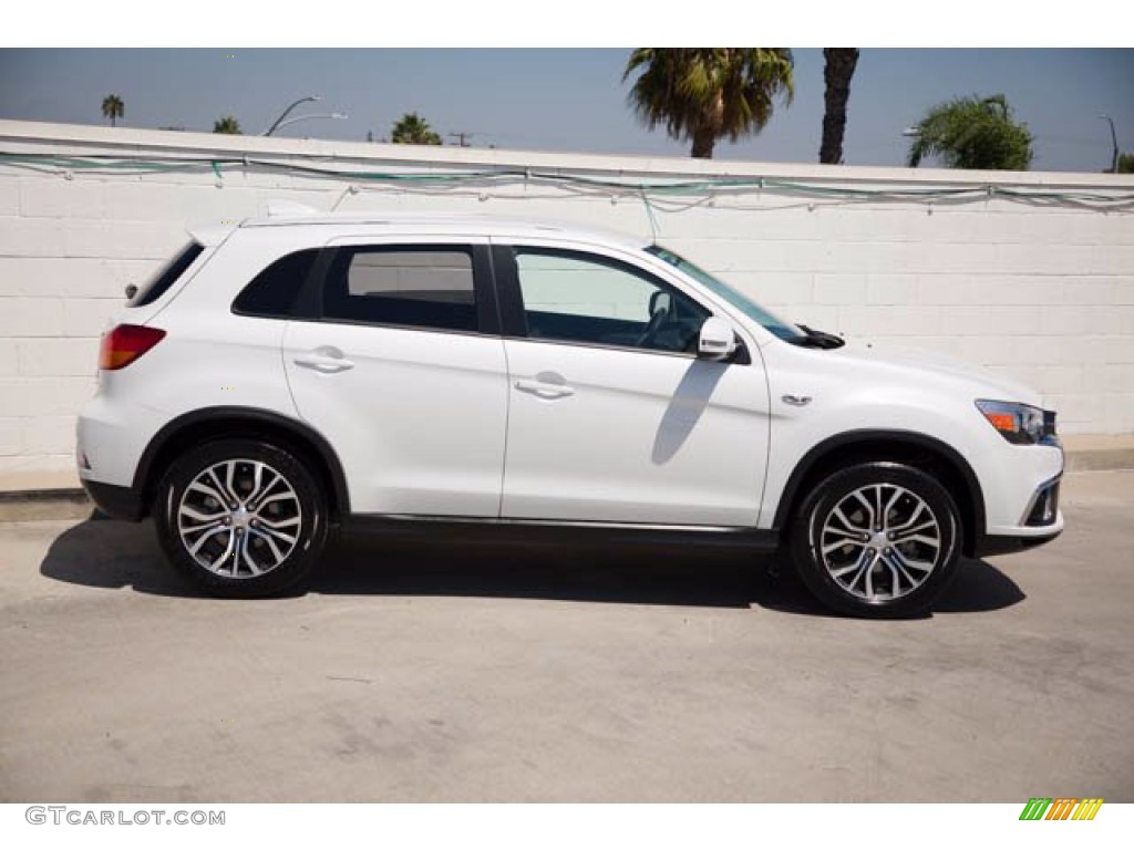 Pearl White 2019 Mitsubishi Outlander Sport SE Exterior Photo #139401378