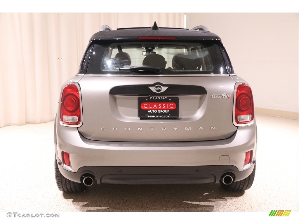 2017 Countryman Cooper S ALL4 - Melting Silver Metallic / Carbon Black photo #15
