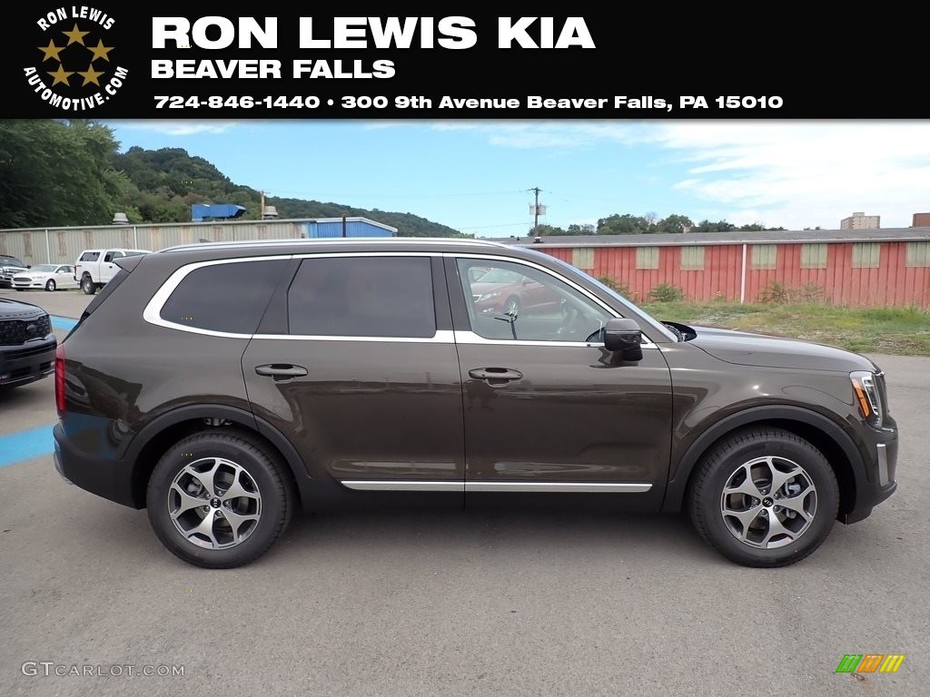 2021 Telluride EX AWD - Dark Moss / Black photo #1