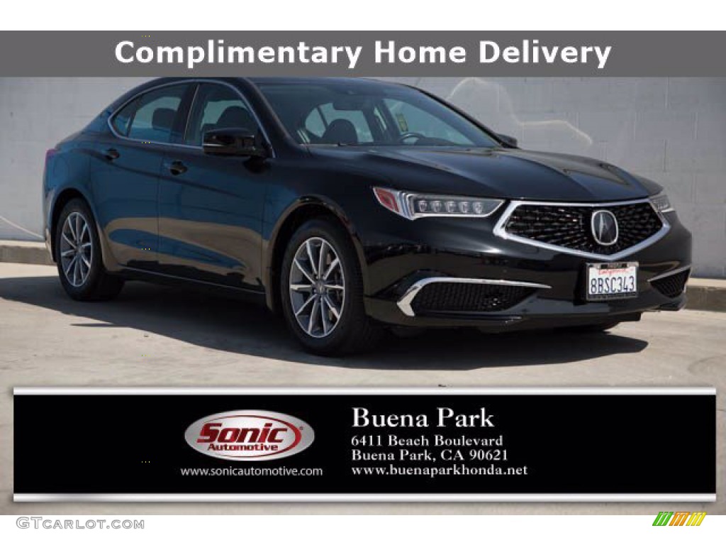 Crystal Black Pearl Acura TLX