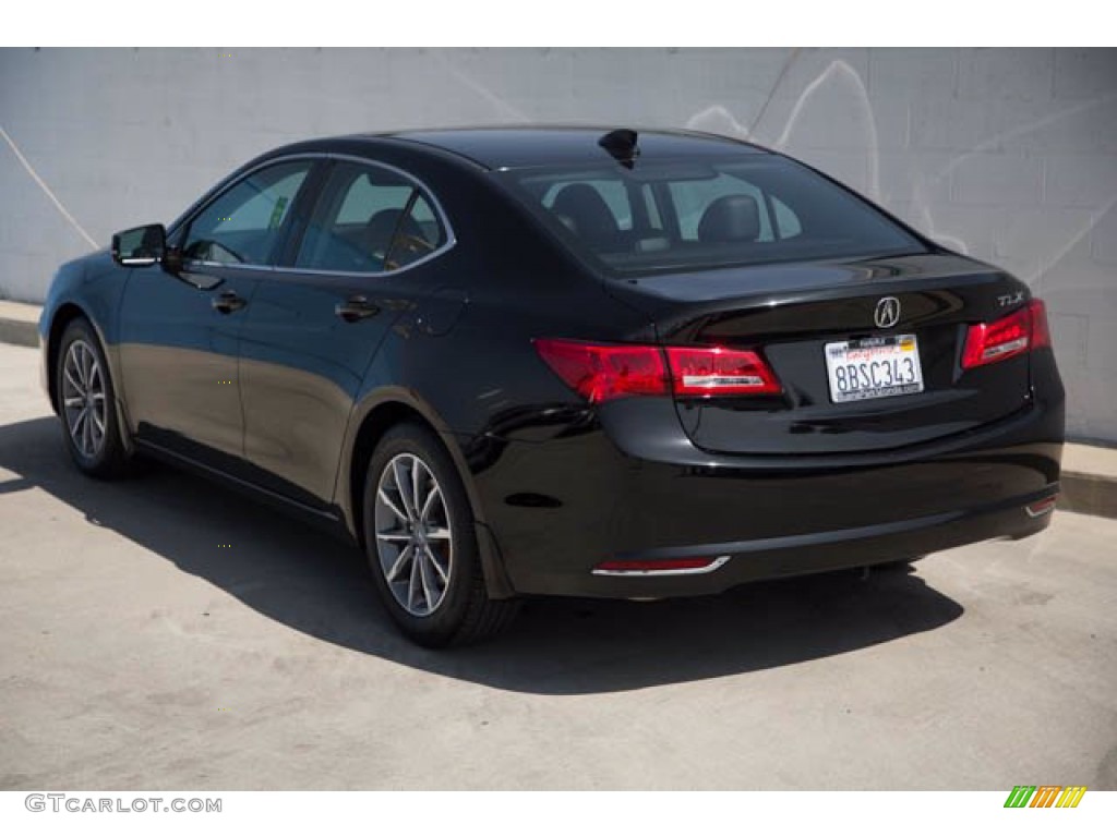 2018 TLX Sedan - Crystal Black Pearl / Ebony photo #2