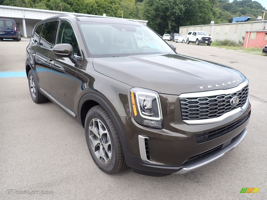 2021 Telluride EX AWD - Dark Moss / Black photo #3
