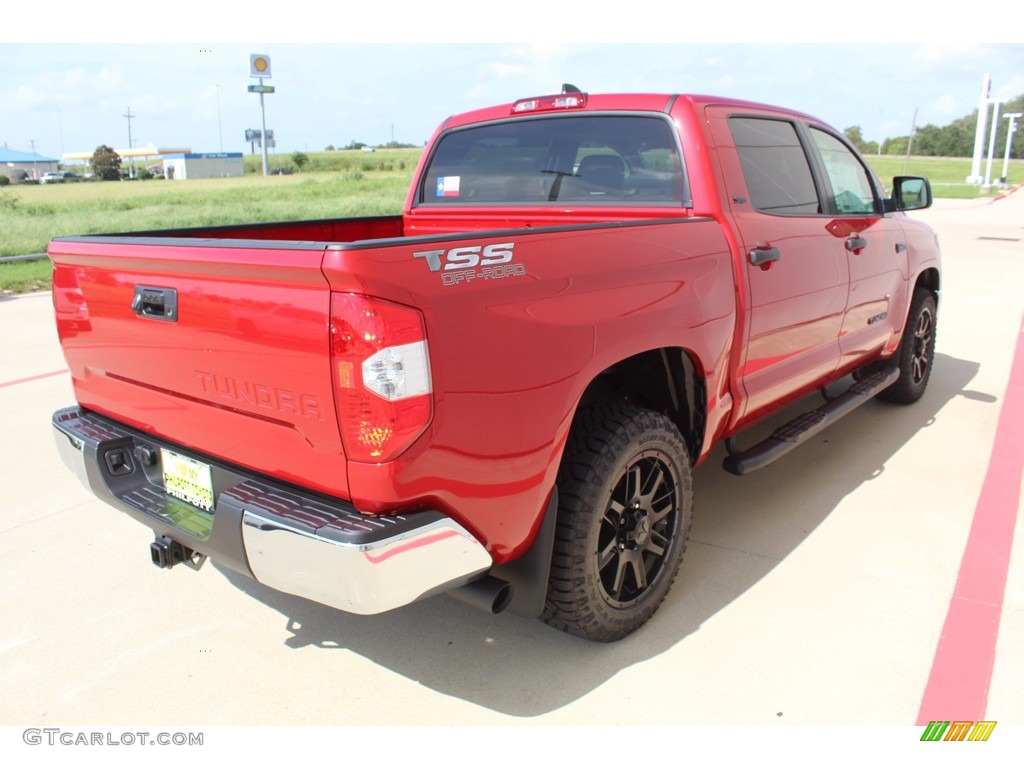 2020 Tundra TSS Off Road CrewMax - Barcelona Red Metallic / Graphite photo #8