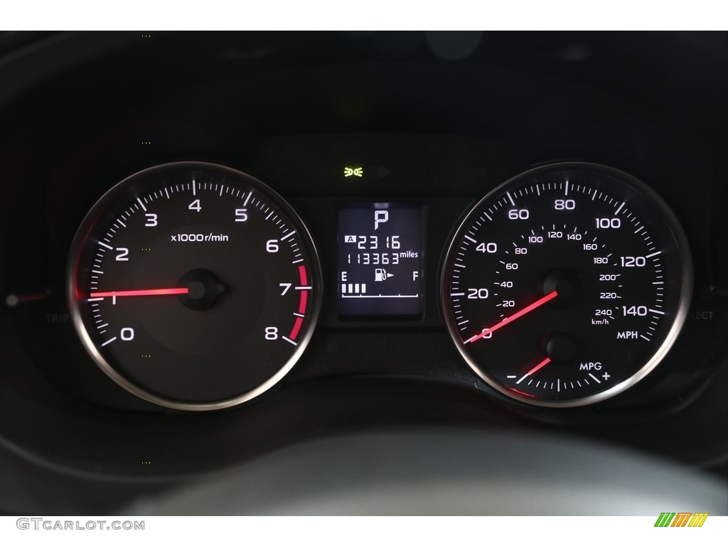 2013 XV Crosstrek 2.0 Limited - Ice Silver Metallic / Black photo #7