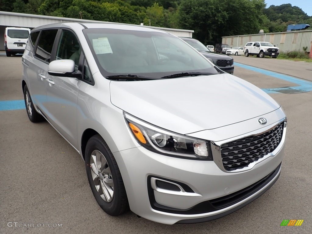 Silky Silver 2021 Kia Sedona LX Exterior Photo #139402980