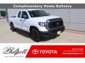 Super White 2020 Toyota Tundra SR Double Cab