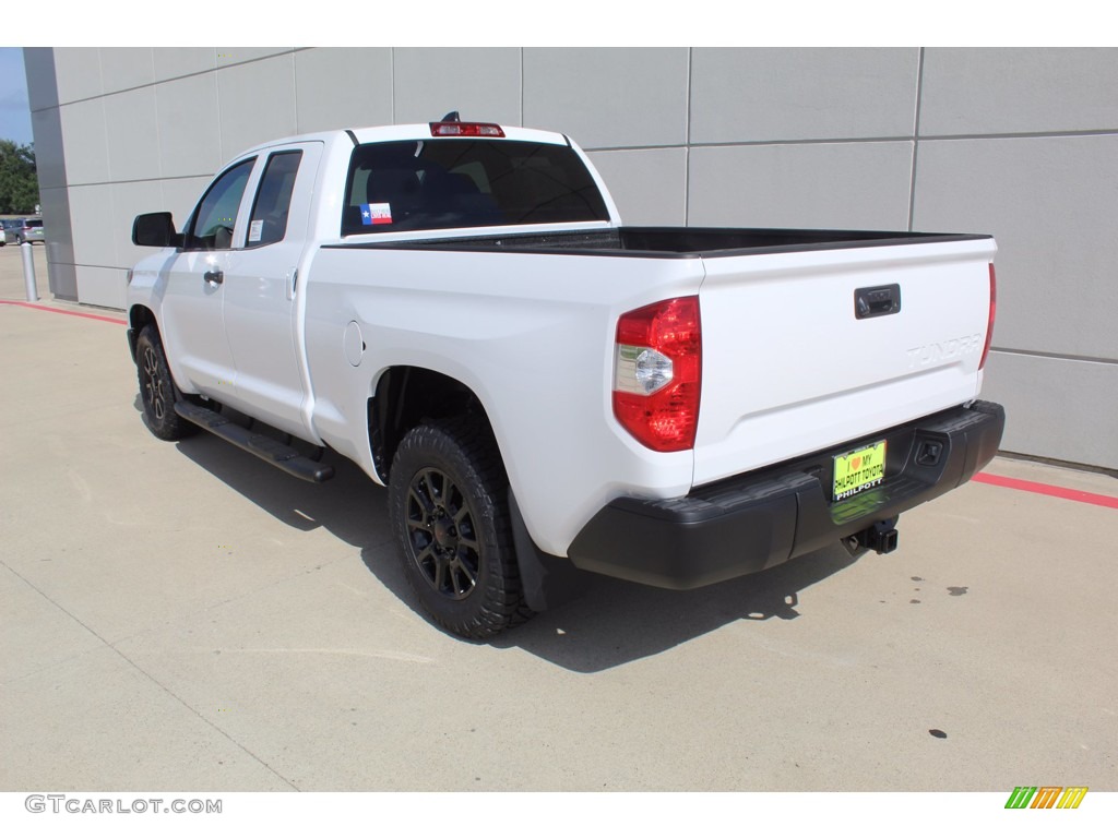 2020 Tundra SR Double Cab - Super White / Graphite photo #6