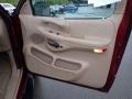 Medium Prairie Tan 1998 Ford F150 XLT SuperCab 4x4 Door Panel