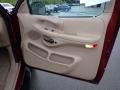 1998 Ford F150 Medium Prairie Tan Interior Door Panel Photo