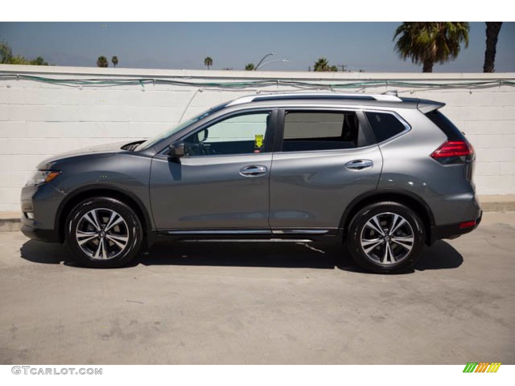 Gun Metallic 2017 Nissan Rogue SL Exterior Photo #139403436