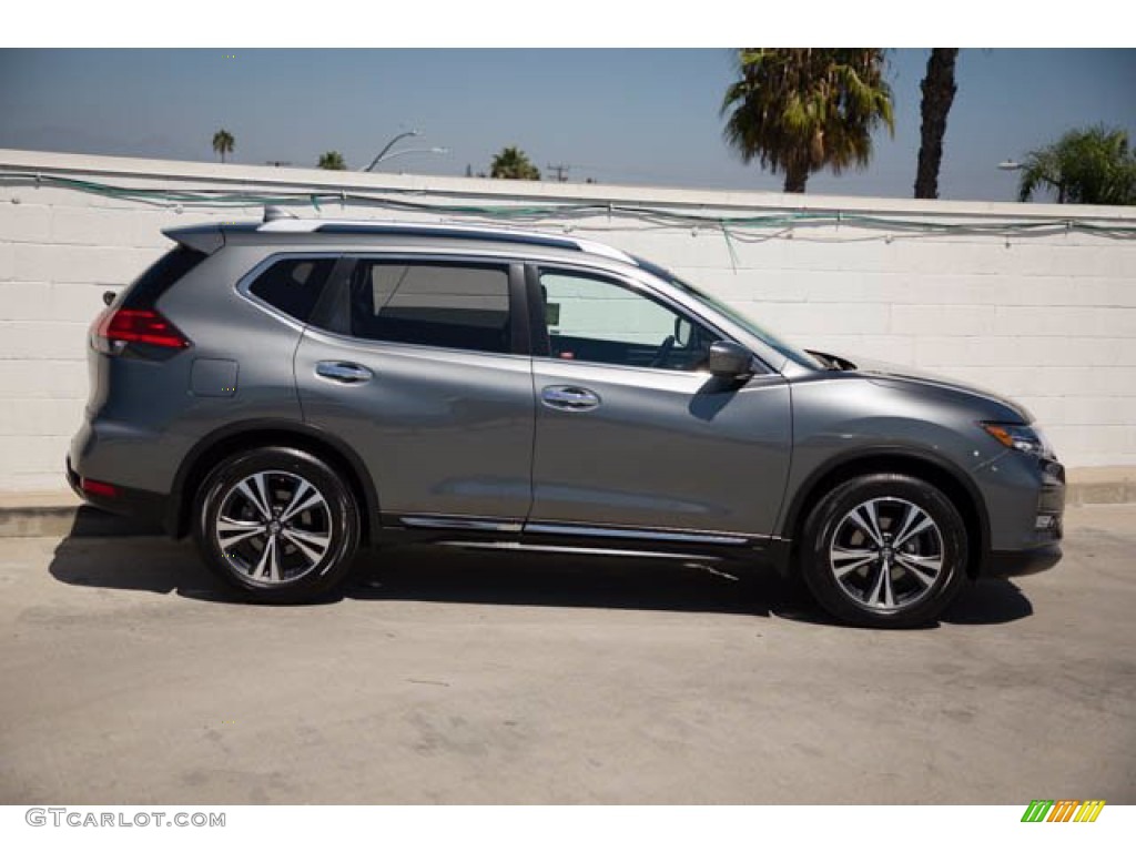 Gun Metallic 2017 Nissan Rogue SL Exterior Photo #139403499