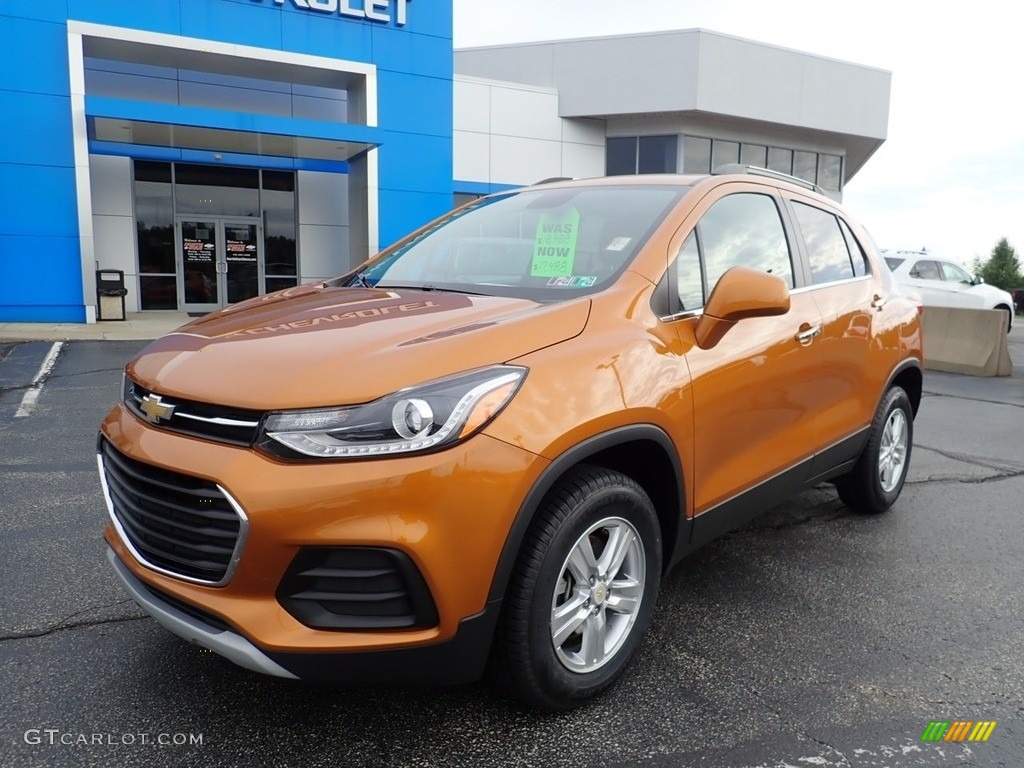 2017 Trax LT AWD - Orange Burst Metallic / Jet Black photo #2