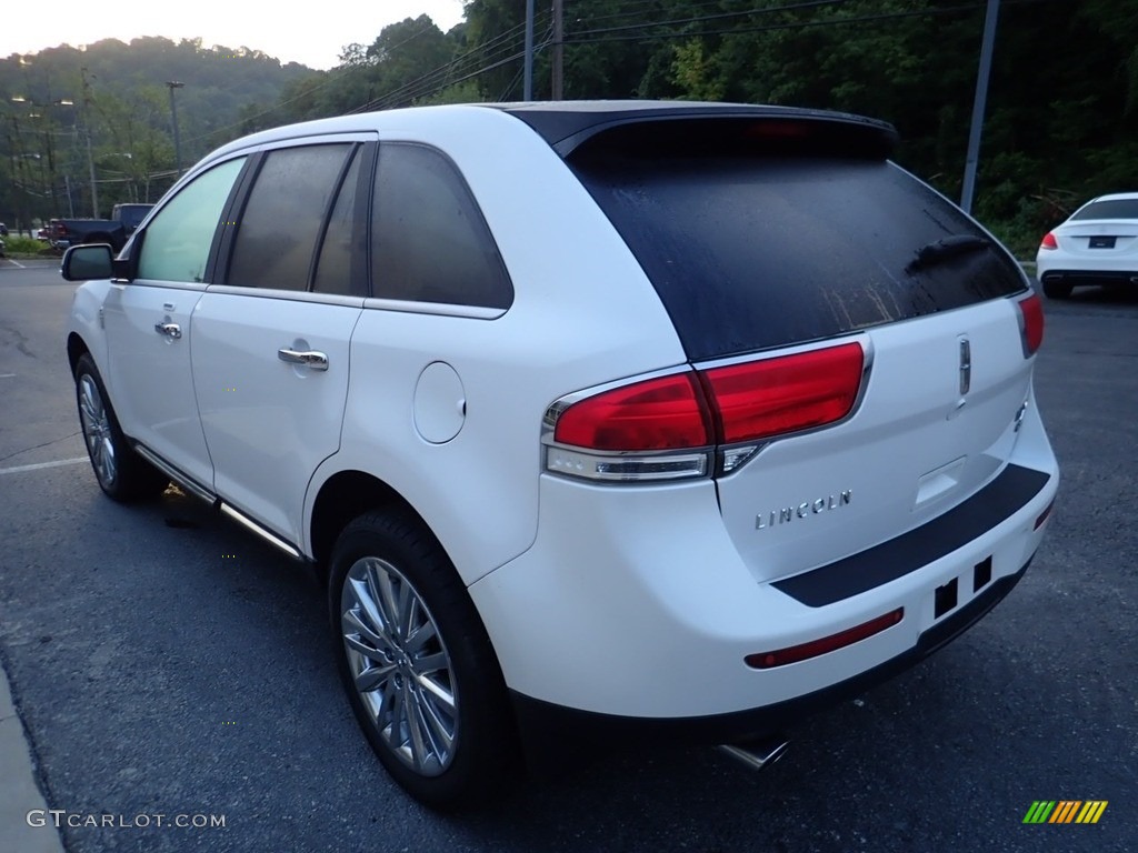 2013 MKX AWD - White Platinum Tri-Coat / Charcoal Black photo #5