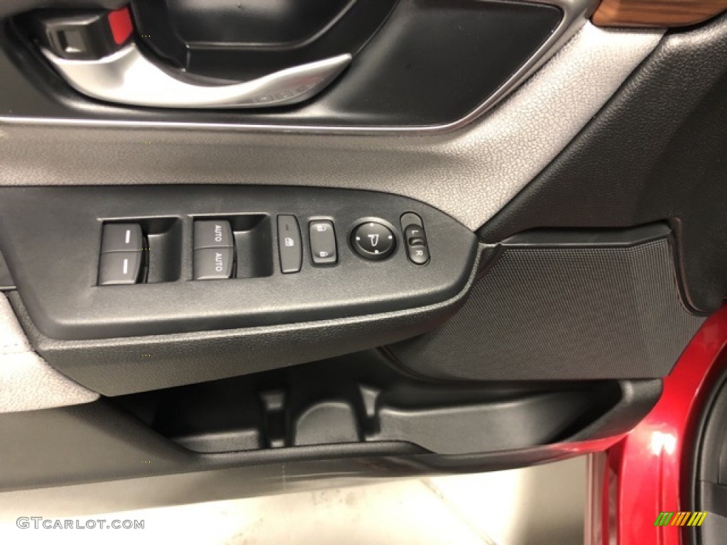 2020 CR-V EX AWD - Radiant Red Metallic / Gray photo #9