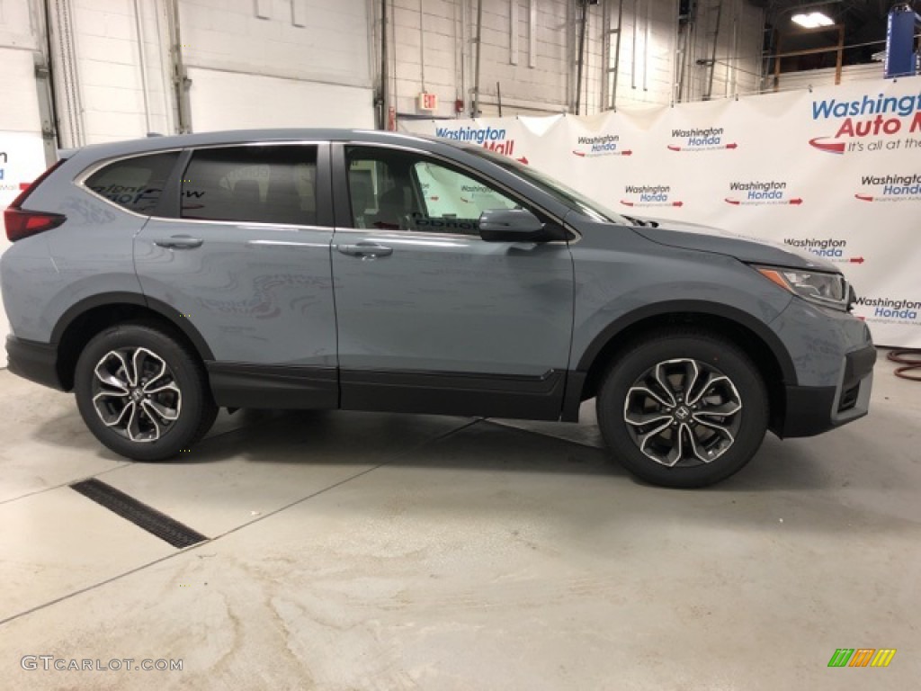 2020 CR-V EX-L AWD - Sonic Gray Pearl / Black photo #4