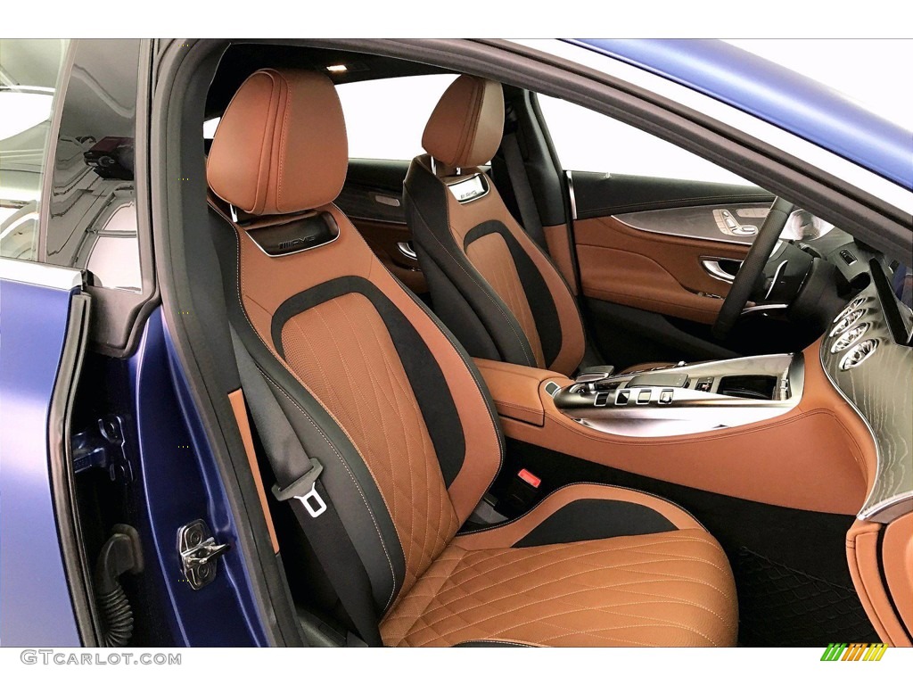Saddle Brown Interior 2020 Mercedes-Benz AMG GT 53 Photo #139407281