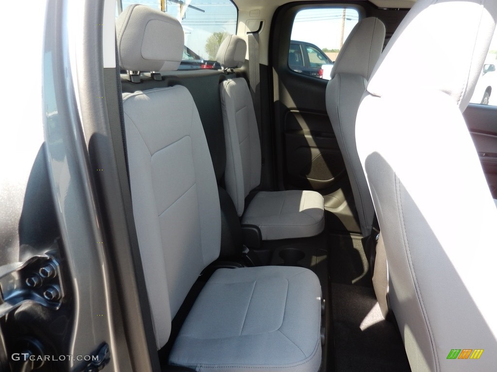 Jet Black/­Dark Ash Interior 2021 Chevrolet Colorado WT Extended Cab 4x4 Photo #139407821
