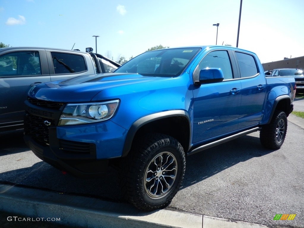 Bright Blue Metallic Chevrolet Colorado