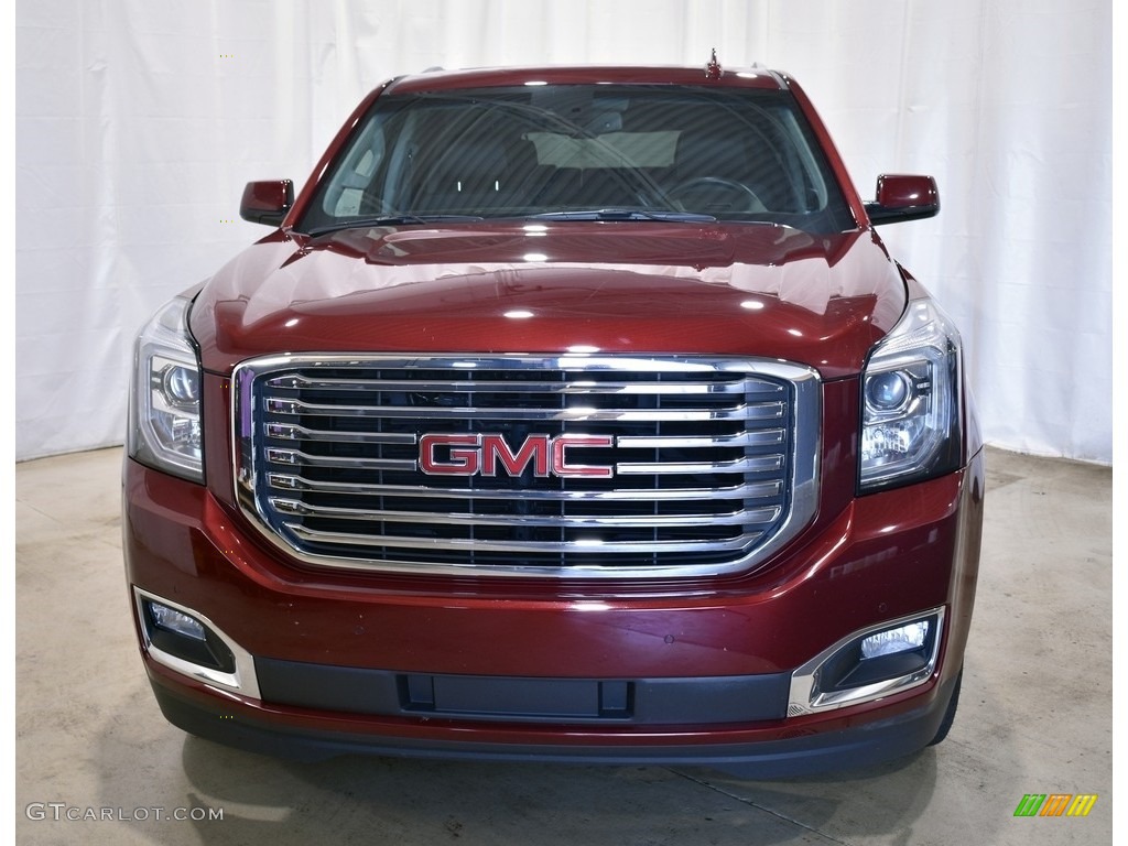 2017 Yukon SLT 4WD - Crimson Red Tintcoat / Jet Black photo #4