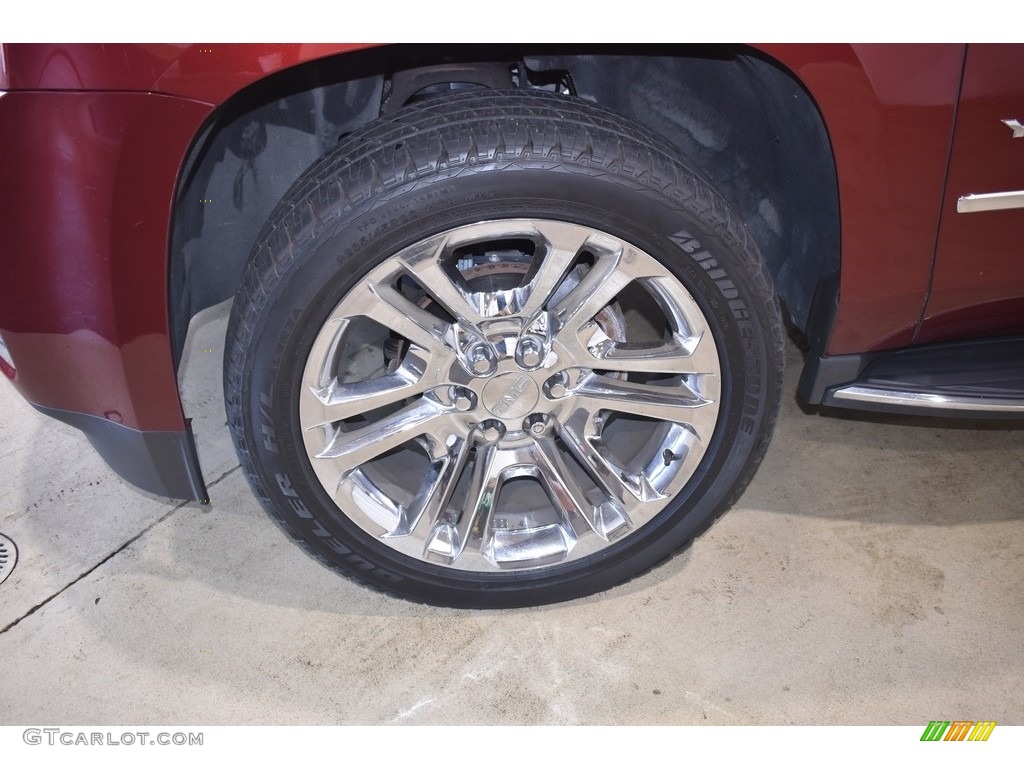 2017 Yukon SLT 4WD - Crimson Red Tintcoat / Jet Black photo #5