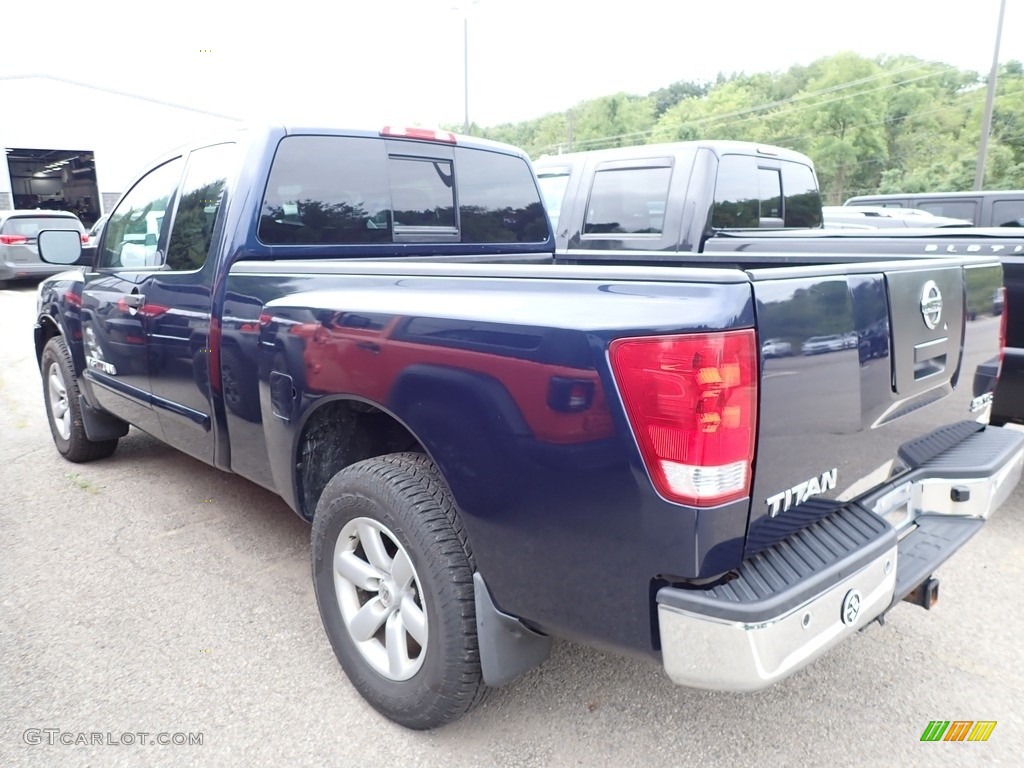 Navy Blue Metallic 2010 Nissan Titan SE King Cab 4x4 Exterior Photo #139409081
