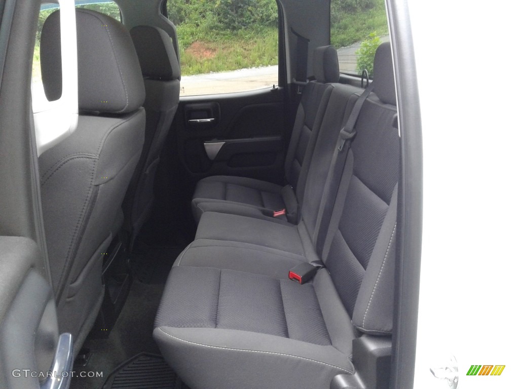 Jet Black Interior 2018 Chevrolet Silverado 1500 LT Double Cab Photo #139409240