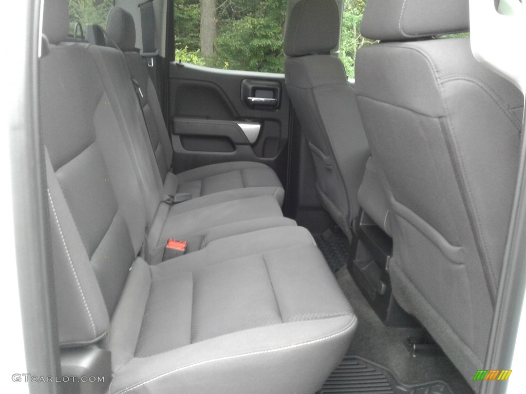 Jet Black Interior 2018 Chevrolet Silverado 1500 LT Double Cab Photo #139409288