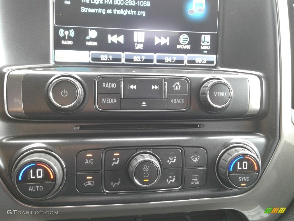 2018 Chevrolet Silverado 1500 LT Double Cab Controls Photo #139409513