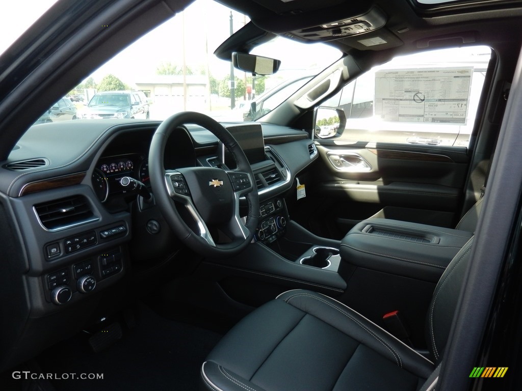 Jet Black Interior 2021 Chevrolet Suburban Premier 4WD Photo #139409684