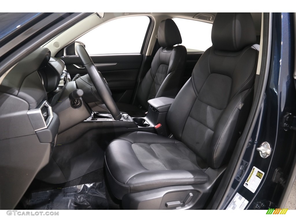 2018 CX-5 Touring AWD - Deep Crystal Blue Mica / Black photo #5