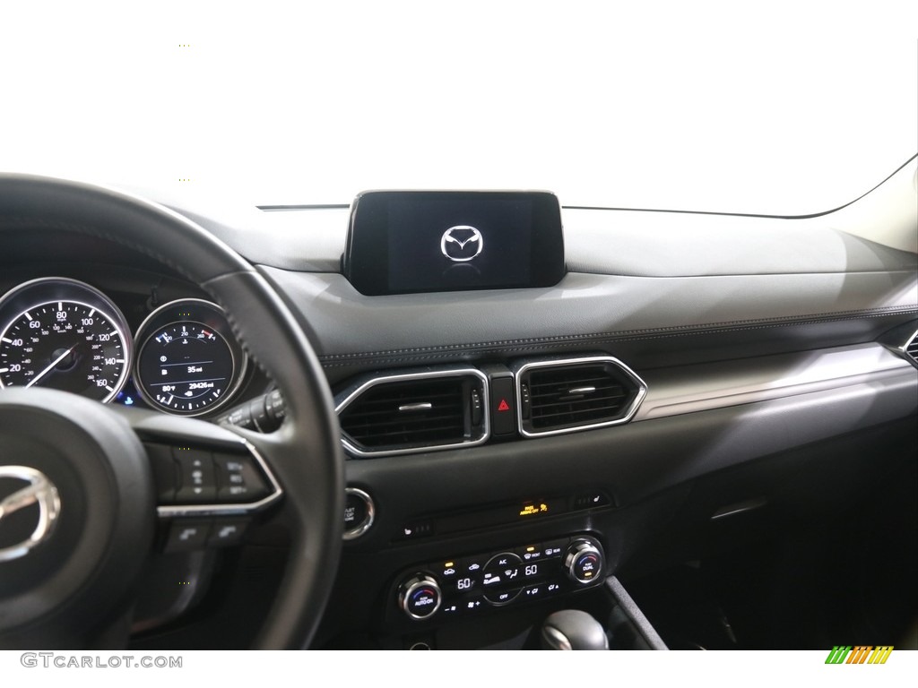 2018 CX-5 Touring AWD - Deep Crystal Blue Mica / Black photo #8