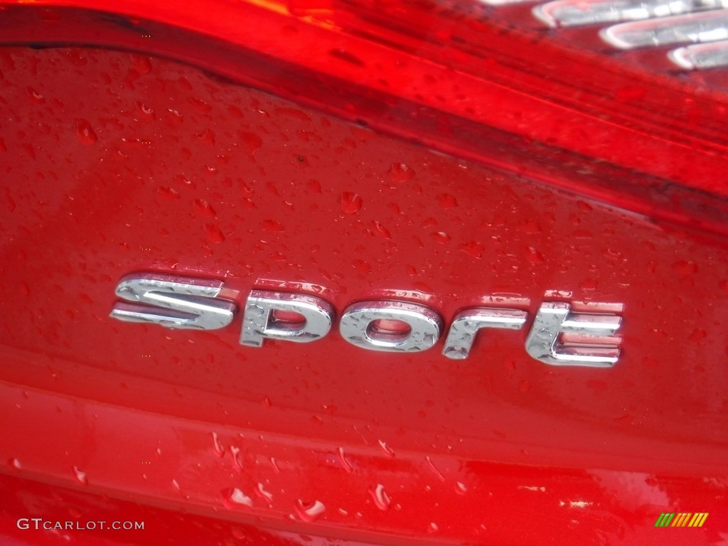 2017 Sonata Sport - Scarlet Red / Gray photo #11