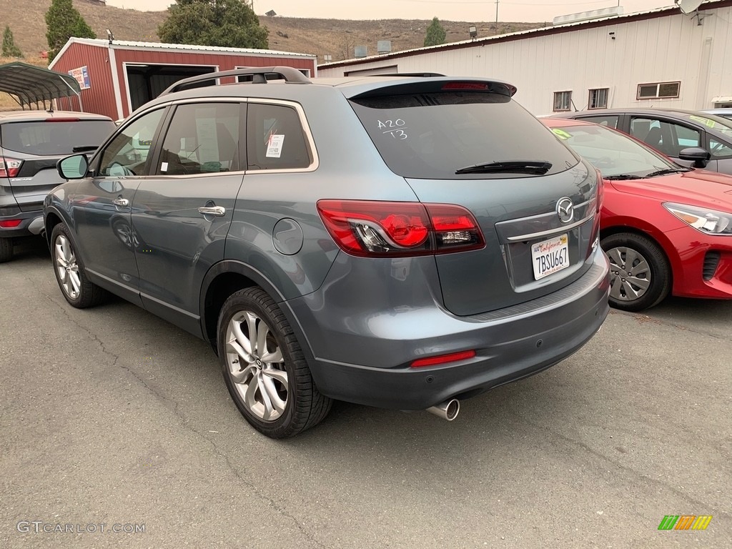 2013 CX-9 Grand Touring AWD - Dolphin Gray Mica / Black photo #2